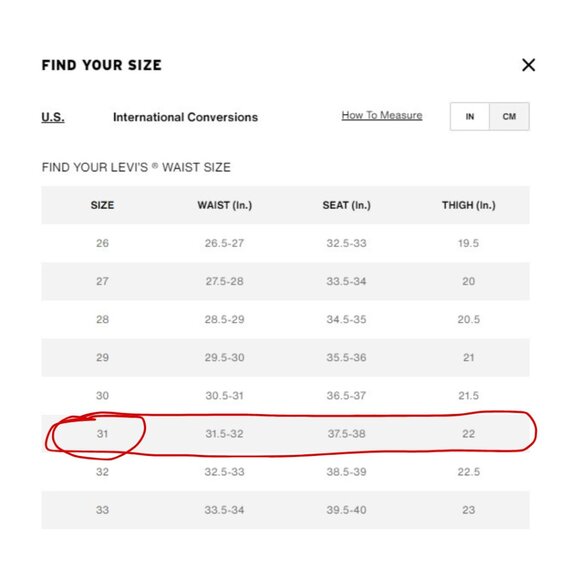 Levi’s Jeans Mens 31x32 505 Regular Stretch Denim Ocean Blues Straight 005052378 - Picture 13 of 16